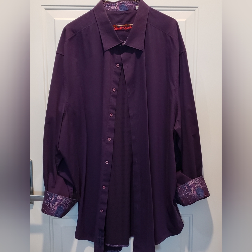 ROBERT GRAHAM Mens 4XL dress shirt